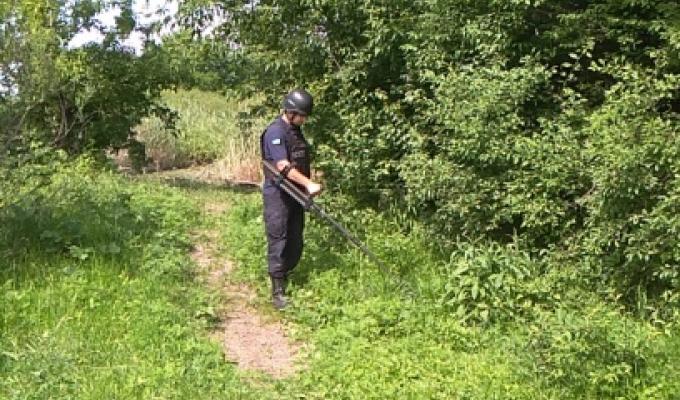 Піротехніки вилучили два артилерійських снаряди
