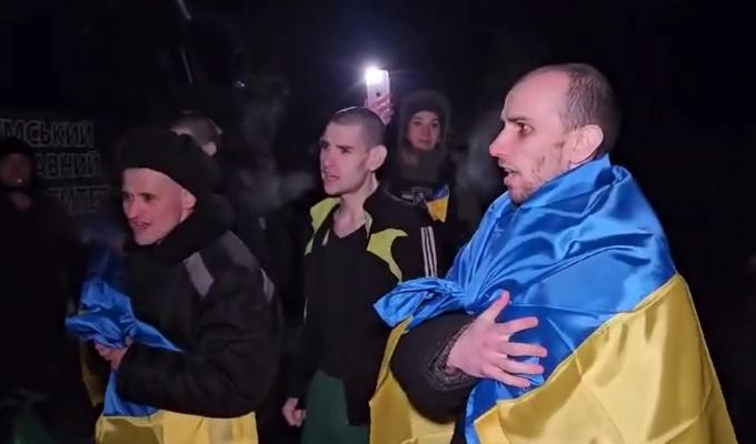 П’ятеро військовослужбовців Луганського прикордонного загону сьогодні повернулися з полону