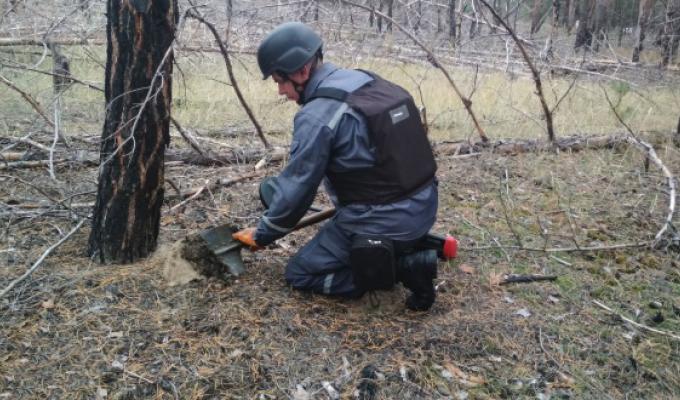 Піротехніками на Луганщині вилучено п’ять одиниць вибухонебезпечних предметів 