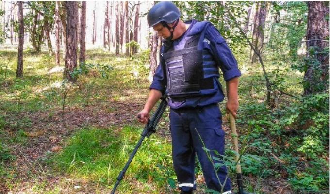 Піротехніками на Луганщині вилучено вісім одиниць вибухонебезпечних предметів 