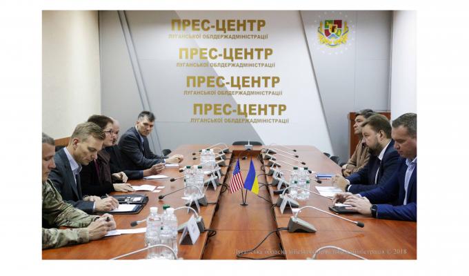 Надзвичайний та Повноважний Посол CША в Україні відвідала Луганщину