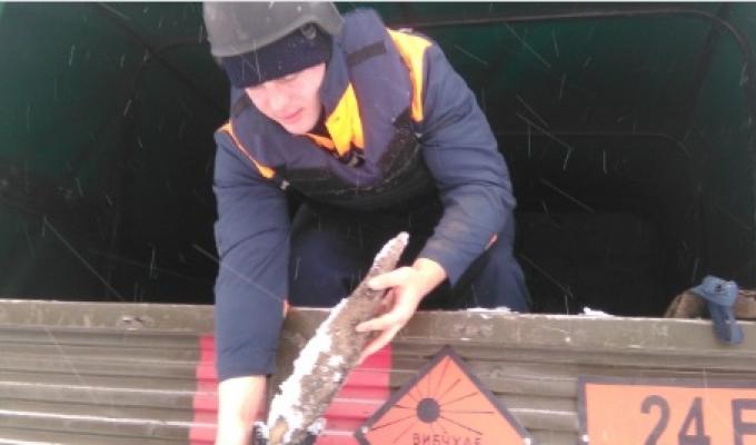 На Луганщині вилучено шість одиниць вибухонебезпечних предметів