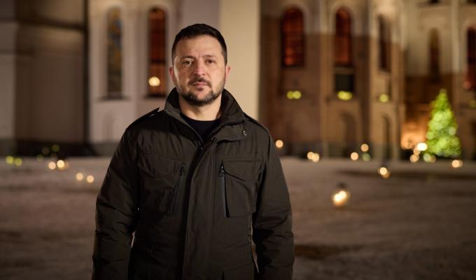Привітання Президента України Володимира Зеленського з Різдвом Христовим