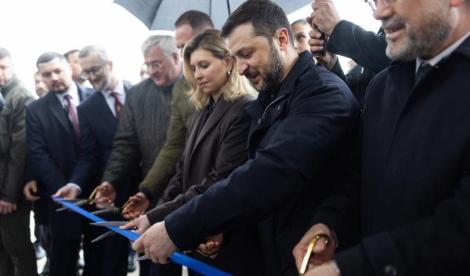 Володимир та Олена Зеленські взяли участь у відкритті нової будівлі Посольства України в Туреччині