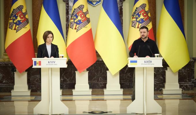 Володимир Зеленський: Україна і Молдова разом можуть забезпечити енергетичну стабільність і нормальне виробництво електрики на 10 років уперед  