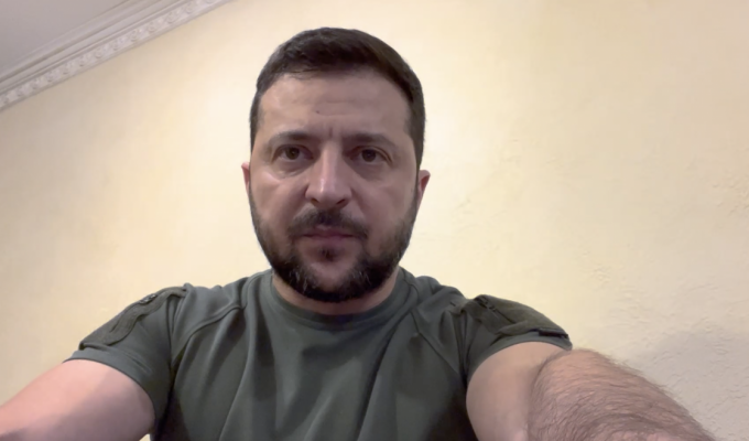 Наш шлях – це шлях незалежності, територіальної цілісності, інтеграції з цивілізованим світом, шлях РФ – поразка й ганьба – звернення Президента України