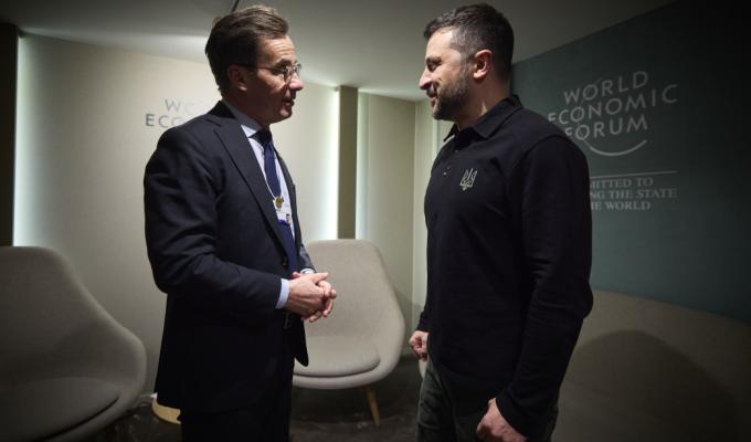 Військова допомога та інвестиції в українське виробництво зброї: Президент зустрівся з Прем’єр-міністром Швеції