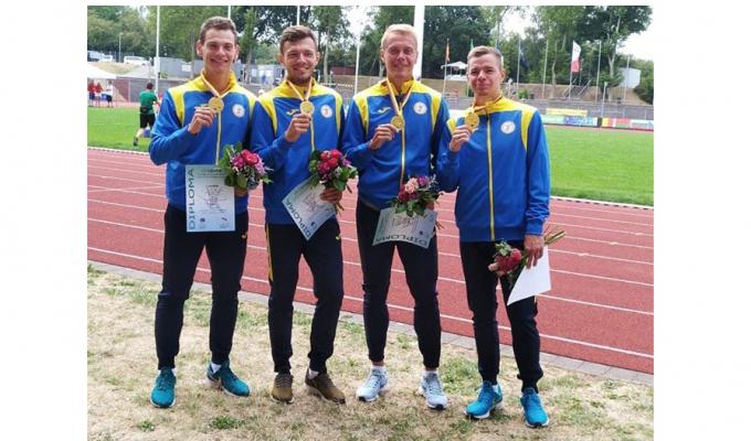 Чотири нагороди привіз легкоатлет області з чемпіонату Європи