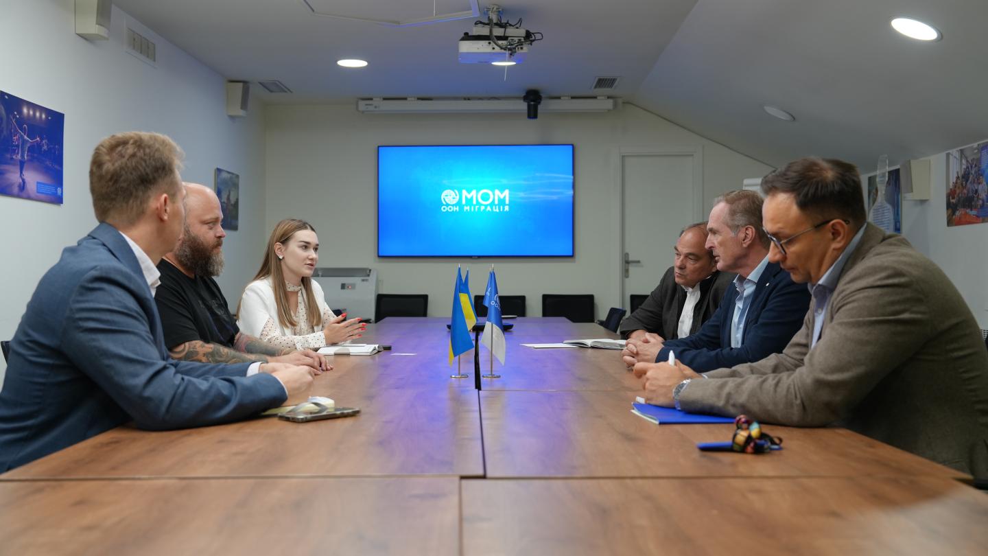 Олексій Харченко обговорив перспективи співпраці із новим головою Представництва МОМ в Україні Робертом Тернером