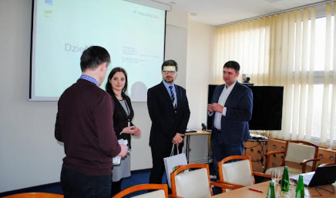 Представники облдержадміністрації переймають досвід у польських колег