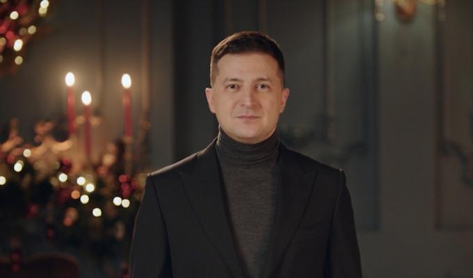 Вітання Президента України Володимира Зеленського християнам східного обряду з Різдвом