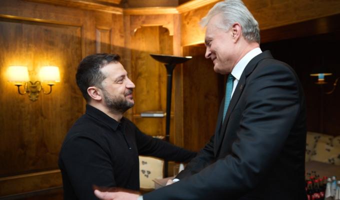 Оборонна допомога й формування спільної позиції: відбулася зустріч президентів України та Литви