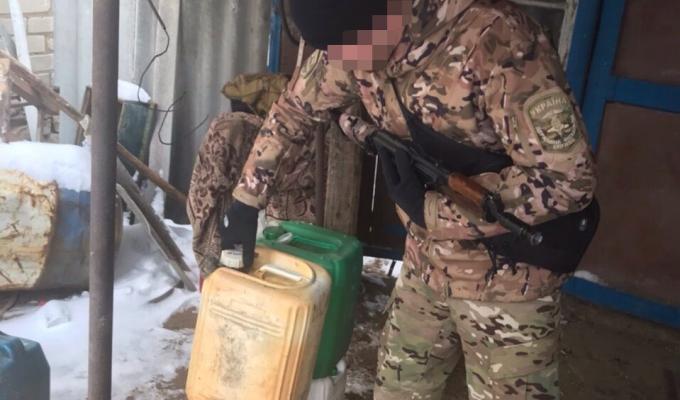 У Старобільському районі «Фантом» припинив незаконну реалізацію бензину