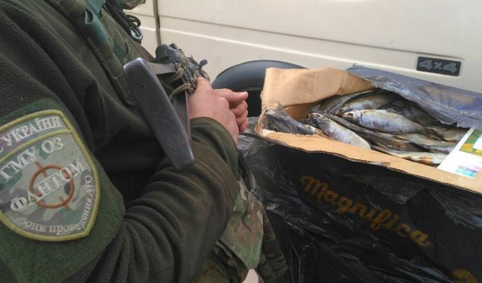 «Фантомівці» затримали партію в’яленої риби
