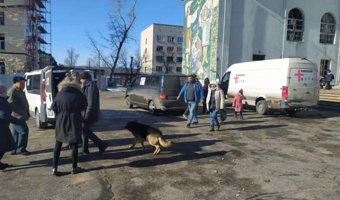 Сергій Гайдай: евакуювали 20 людей з Рубіжного та завезли багато гуманітарки