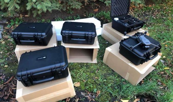 Ще п'ять дронів передані Сєвєродонецькою громадою військовим