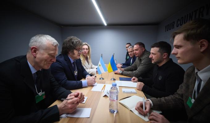 Володимир Зеленський зустрівся з Президентом Аргентини