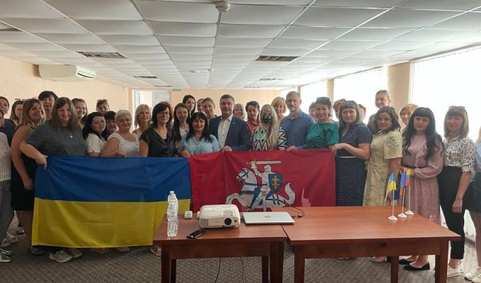 У Сєвєродонецьку організовано спеціалізовані курси для педагогів за сприяння Литовської Республіки 