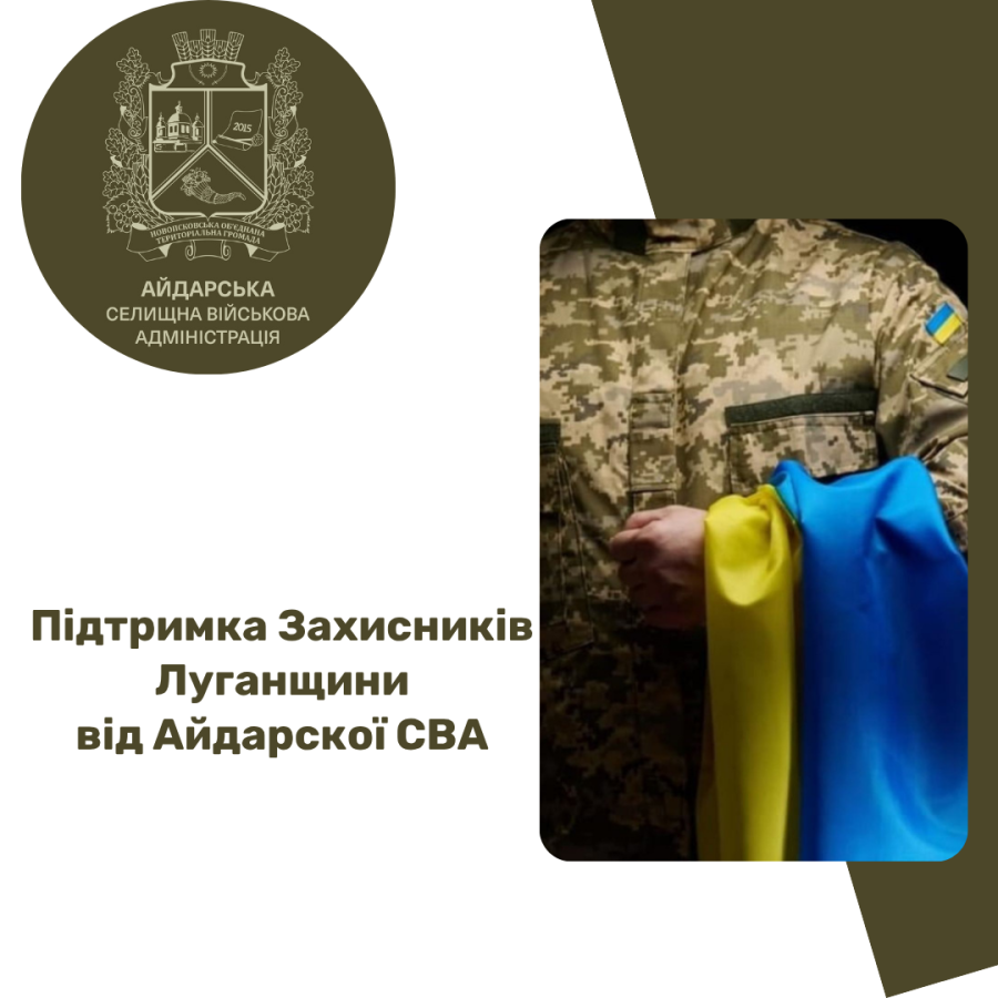 Ветеранська політика Айдарської громади: фінансова підтримка, розвиток власної справи та соціальний супровід