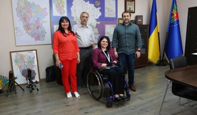 До Луганщини завітала Урядова уповноважена з прав осіб з інвалідністю Тетяна Баранцова