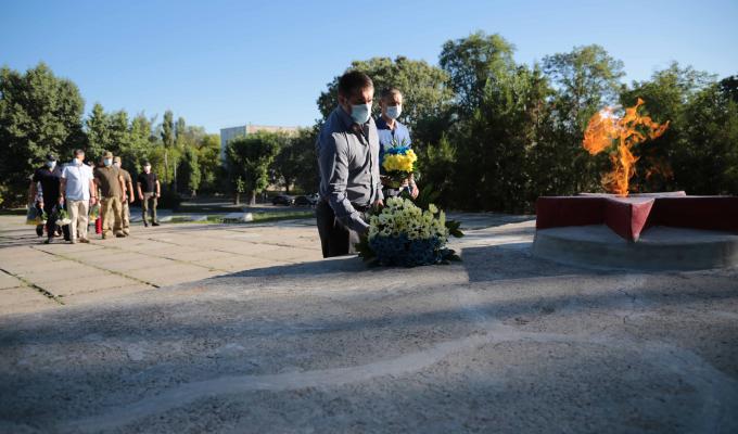 На Луганщині відзначили 75-ту річницю закінчення Другої світової війни