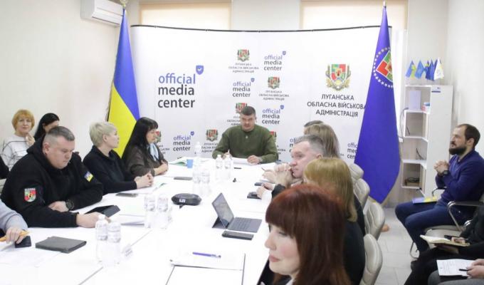 Перевірка гуманітарних хабів Луганщини та відновлення роботи спеціалізованої служби для надання допомоги постраждалим від домашнього насильства