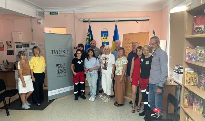 Лікарі медицини катастроф навчили держслужбовців надавати першу психологічну та домедичну допомогу