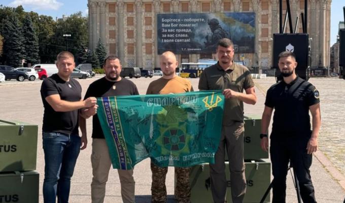 Чотири потужні комплекти РЕБ передали бійцям бригади "Спартан", - Артем Лисогор