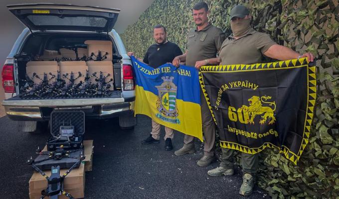 210 fpv-дронів передали бійцям Інгулецької бригади, – Артем Лисогор