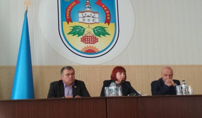 Представники Департаменту агропромислового розвитку та Асоціації сільгосптоваровиробників Луганської області відвідали з робочим візитом Троїцький район