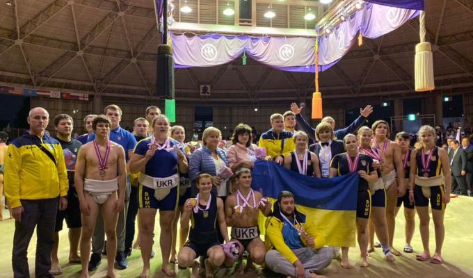 Сумоїсти області на світових змаганнях вибороли три медалі 