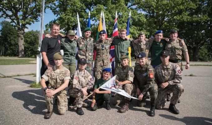 Луганські військові ліцеїсти змагалися у Латвії