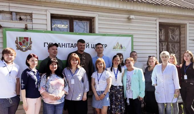 Наші хаби мають стати соціальними сервісними центрами для вирішення проблем переселенців, - Артем Лисогор в Полтаві