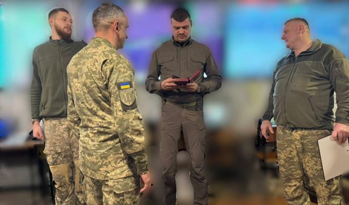 Артем Лисогор відзначив бійців нашої 111-ї бригади ТРО