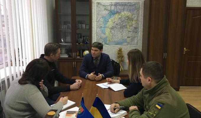 В облдержадміністрації пройшла зустріч з керівником Сєвєродонецької філії Луганського регіонального офісу СММ ОБСЄ