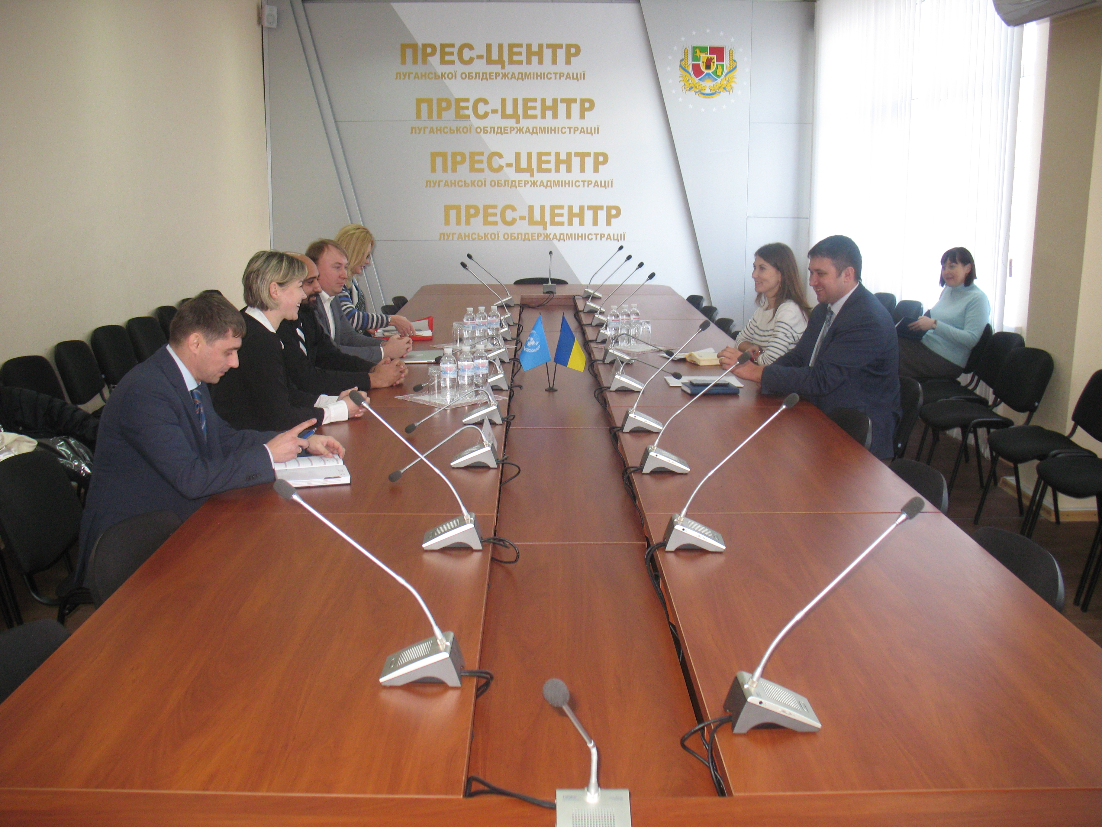 Продовжується співпраця Луганської облдержадміністрації з ПРООН 