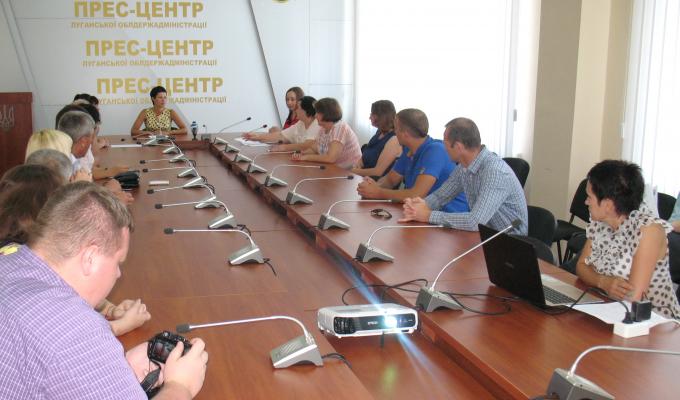 Делегація з Житомирщини знайомиться з кращими проектами місцевого розвитку Луганщини