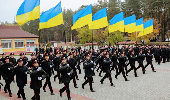 Військову присягу, а не урочисту клятву ліцеїста, відтепер складають першокурсники Луганського обласного ліцею з посиленою військово-фізичною підготовкою
