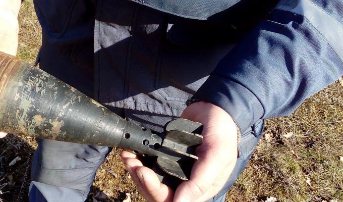 В Луганській області піротехніки виявили та вилучили міну