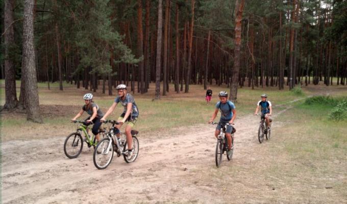 Навчально-тренувальні збори з велосипедного туризму