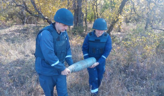 За минулу добу вилучено 57 одиниць вибухонебезпечних предметів