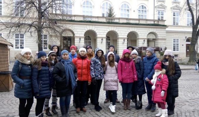 Юні жителі Луганщини відвідали Львів