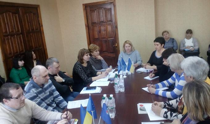 Відбулася нарада із головними бухгалтерами та працівниками кадрової служби підвідомчих установ соціального захисту населення Луганської області