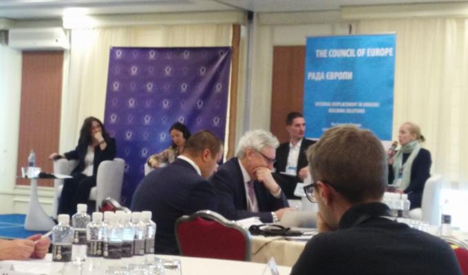 Відбувся "круглий стіл" "Захист прав людини внутрішньо переміщених осіб: забезпечення реалізації права на житло"