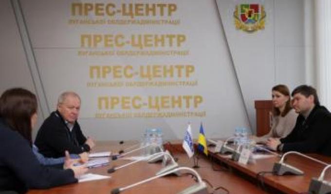 Зустріч з представниками Спеціальної Моніторингової Місії ОБСЄ у Луганській області