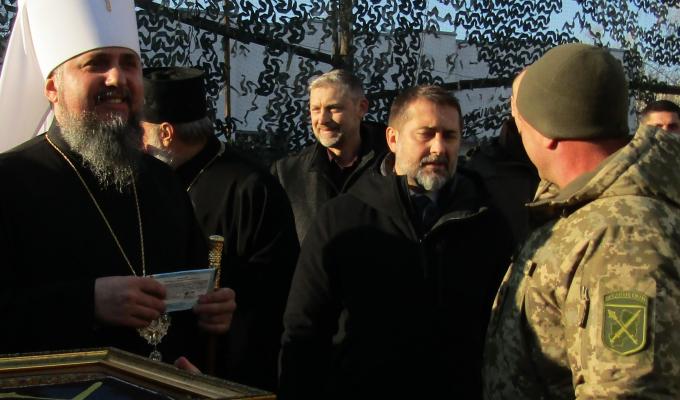 Блаженнійший Митрополит Епіфаній захисникам Луганщини: ви – новітні герої України