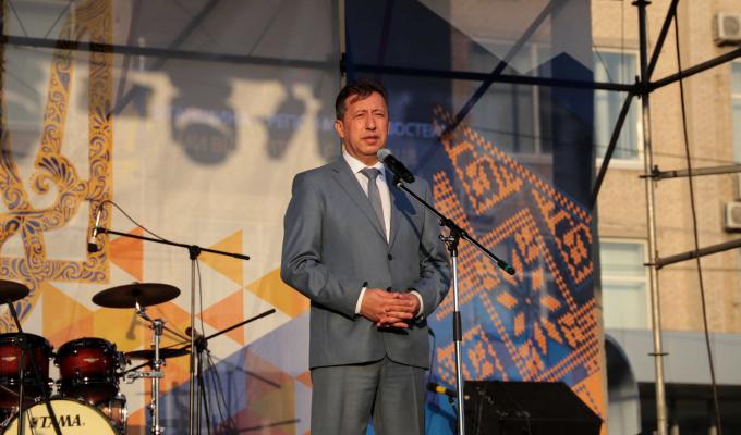 Віталій Комарницький дав старт святковій програмі до Дня незалежності України