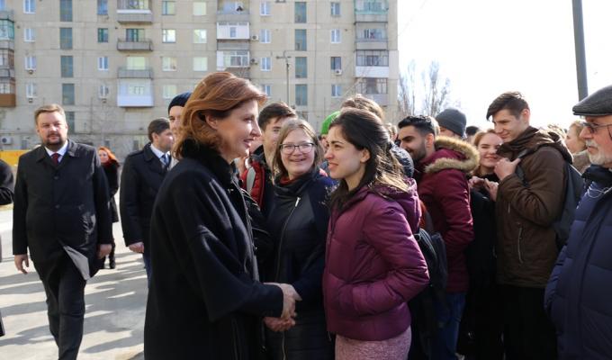 Марина Порошенко: Держава має підтримати переселенців, які не залишили Україну