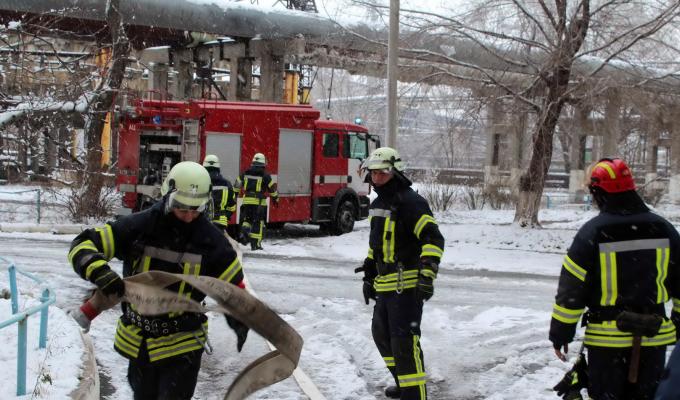 У Сєвєродонецьку відбулися тактико-спеціальні навчання з гасіння пожеж на енергетичних об'єктах