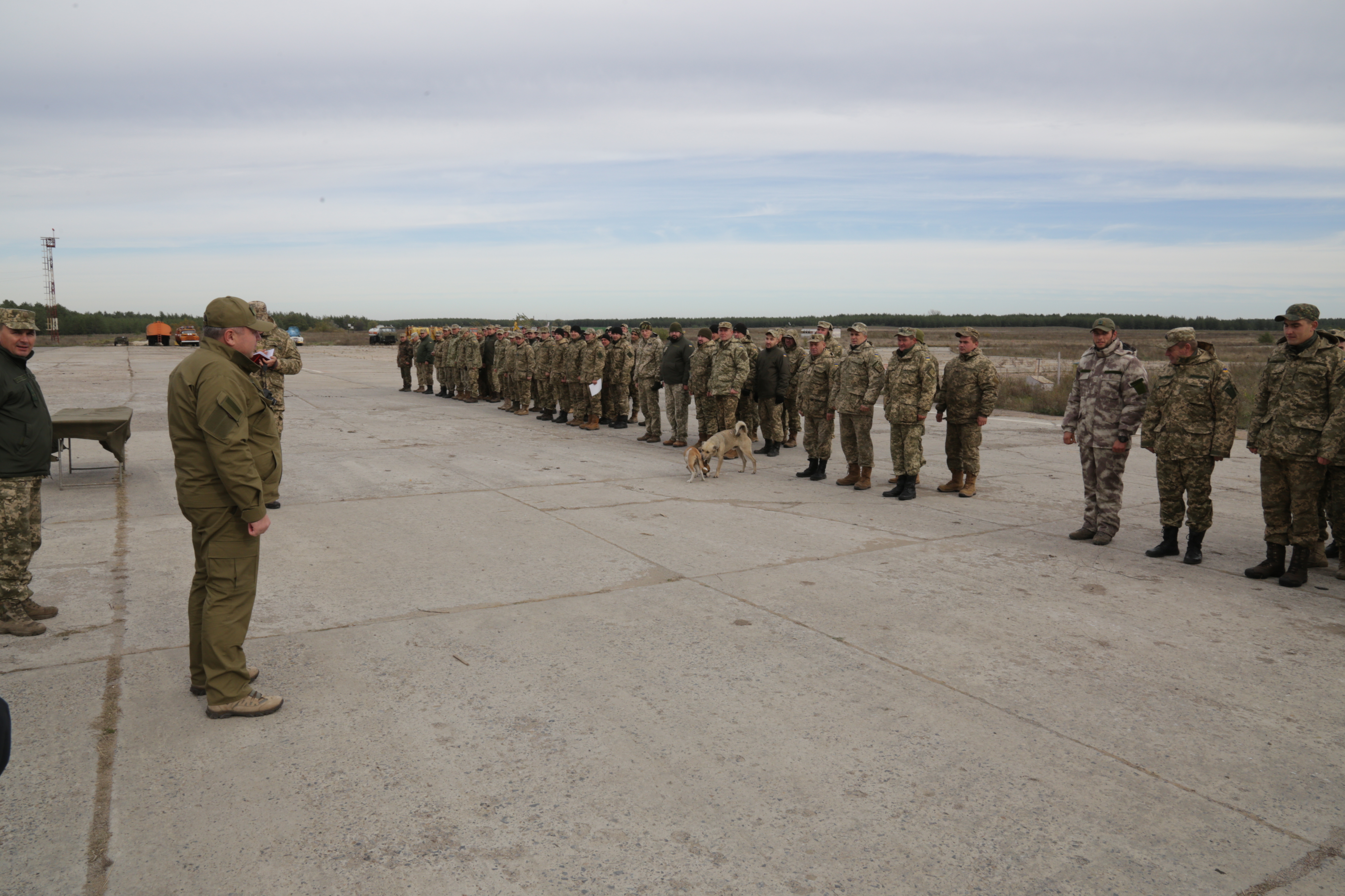 Юрій Гарбуз привітав з Днем захисника України військовослужбовців 93-ої окремої гвардійської механізованої Харківської бригади